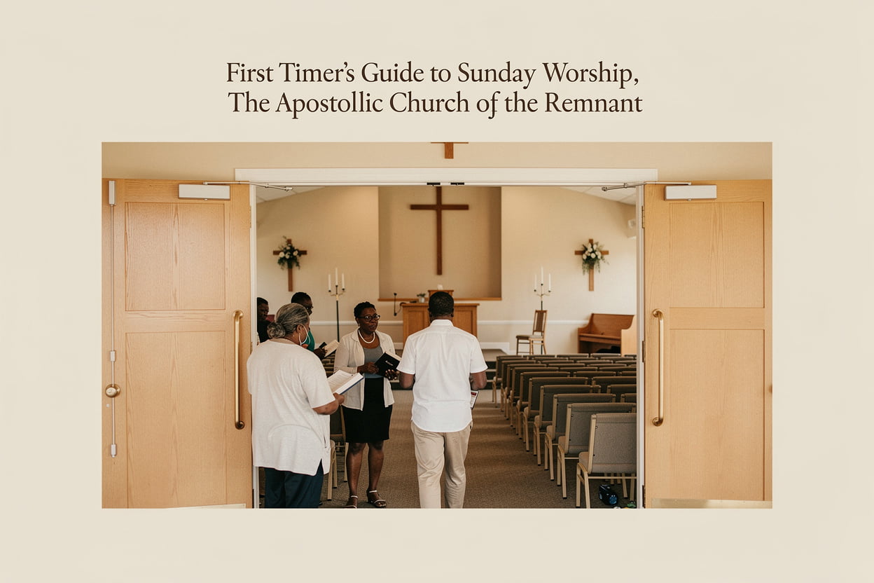 What to Expect at Our Sunday Worship Service in Singer